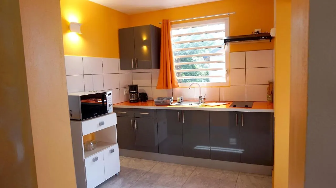 Apartment Appartement Charmant A Deshaies Avec Piscine Partagee 46 M²