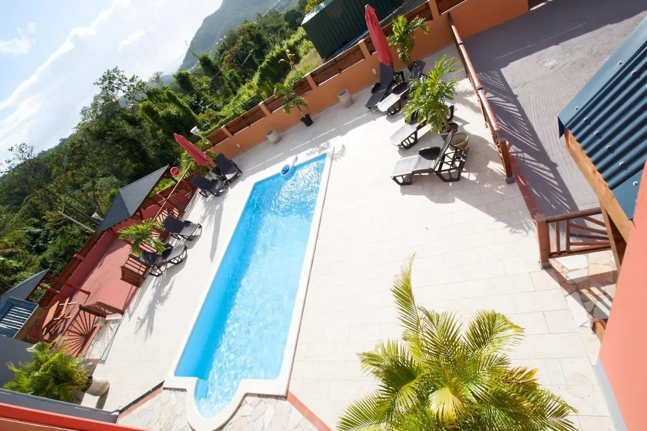 Apartment Appartement Charmant A Deshaies Avec Piscine Partagee 46 M² Guadeloupe
