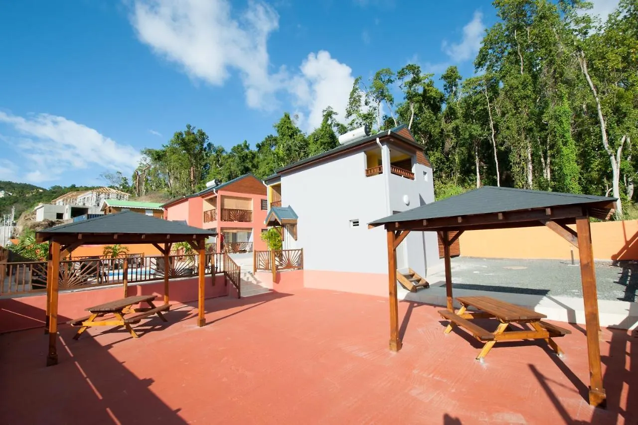 Apartment Appartement Charmant A Deshaies Avec Piscine Partagee 46 M²